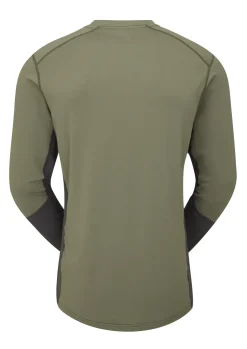 T-Shirts & Baselayers-Rab Mens Conduit Crew - Light Khaki
