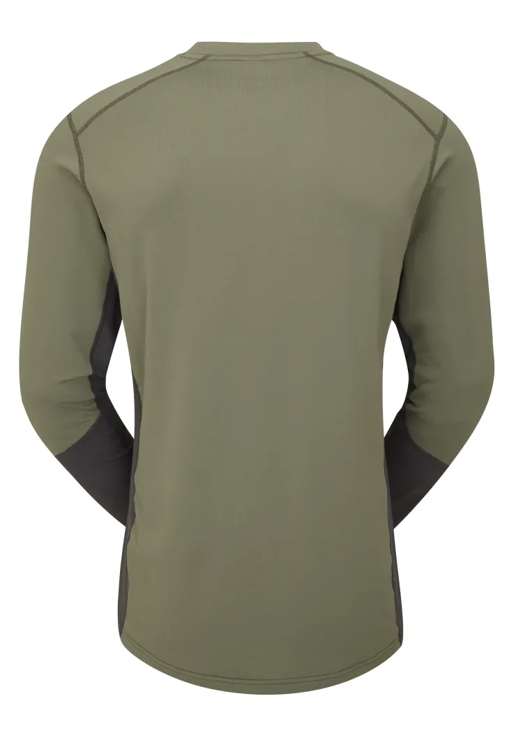 T-Shirts & Baselayers-Rab Mens Conduit Crew - Light Khaki