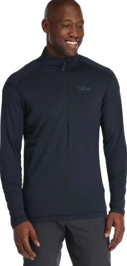 Fleece & Mid Layer-Rab Mens Conduit Pull-On - Beluga