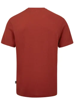 T-Shirts & Baselayers-Rab Mens Crimp Reflection Tee - Tuscan Red