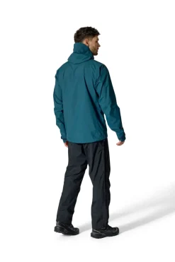 Waterproof Trousers-Rab Mens Downpour Mountain Pants - Black