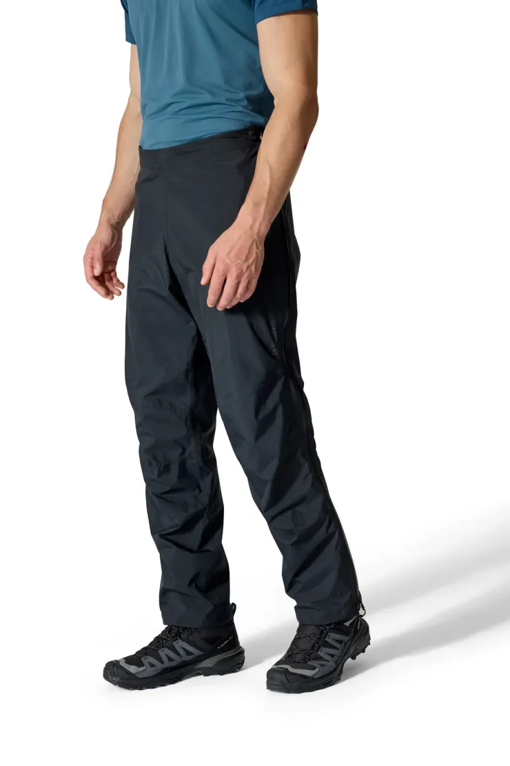Waterproof Trousers-Rab Mens Downpour Mountain Pants - Black