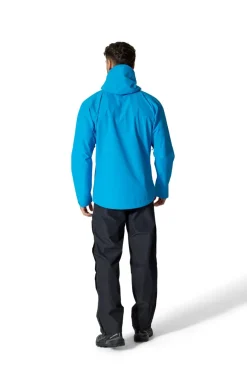 Waterproof Trousers-Rab Mens Downpour Pants - Black