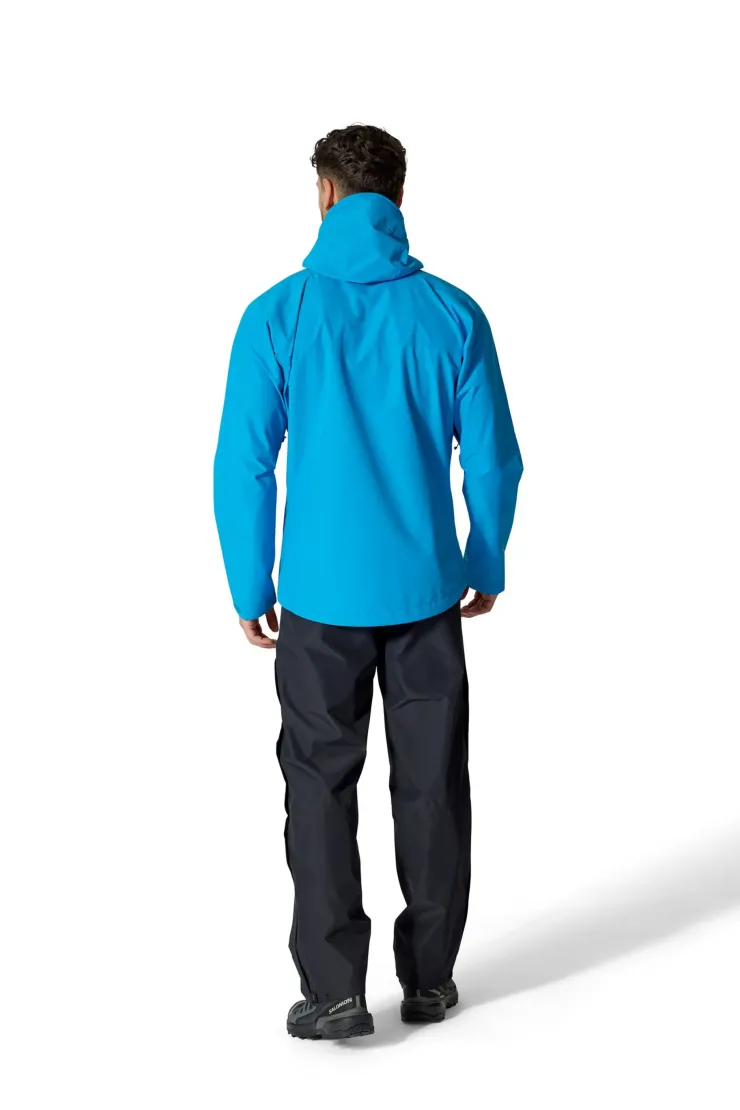Waterproof Trousers-Rab Mens Downpour Pants - Black