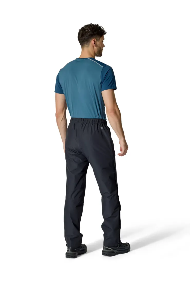 Waterproof Trousers-Rab Mens Downpour Pants - Black