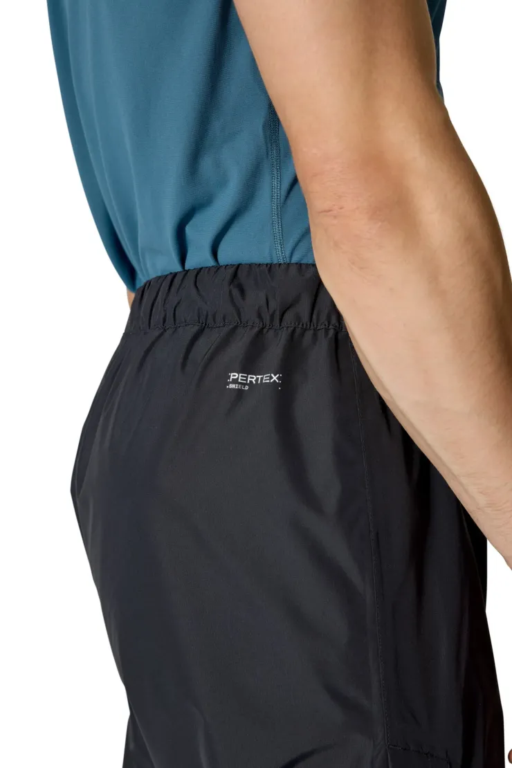 Waterproof Trousers-Rab Mens Downpour Pants - Black