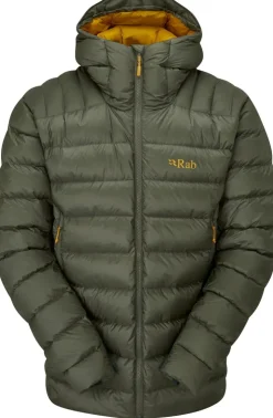 Insulated Jackets-Rab Mens Electron Pro Jacket - Light Khaki