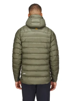 Insulated Jackets-Rab Mens Electron Pro Jacket - Light Khaki