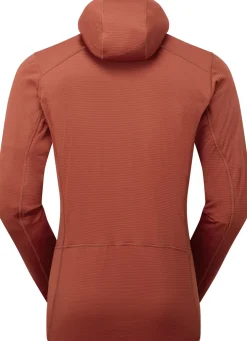 Fleece & Mid Layer-Rab Mens Evolute Hoody - Tuscan Red