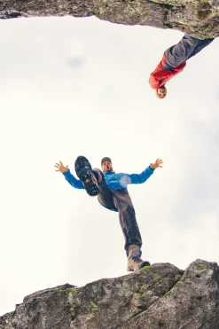 Waterproof Jackets-Rab Mens Firewall Alpine Jacket - Maya Blue