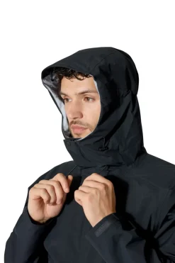 Waterproof Jackets-Rab Mens Firewall Jacket - Black