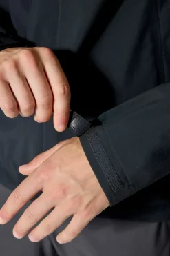 Waterproof Jackets-Rab Mens Firewall Jacket - Black