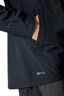 Waterproof Jackets-Rab Mens Firewall Jacket - Black