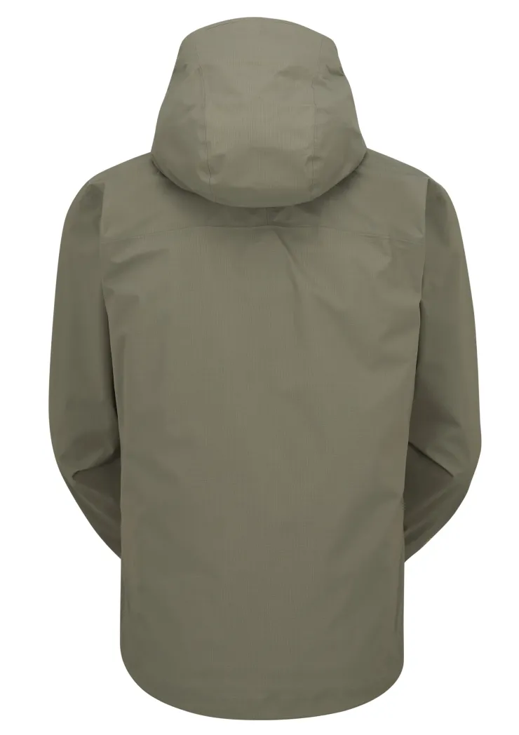 Waterproof Jackets-Rab Mens Firewall Light Jacket - Light Khaki