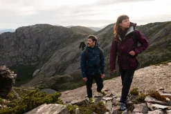 Waterproof Jackets-Rab Mens Firewall Mountain Jacket - Tempest Blue