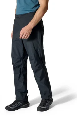 Waterproof Trousers-Rab Mens Firewall Mountain Pants - Black
