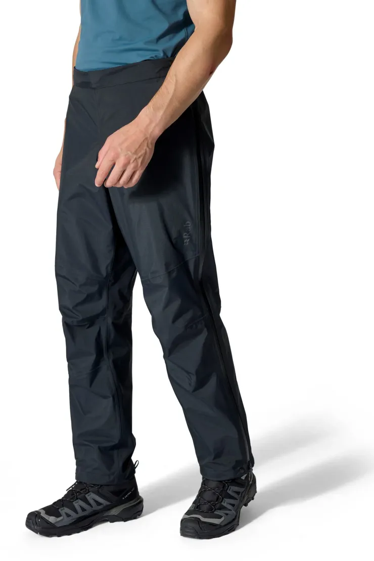 Waterproof Trousers-Rab Mens Firewall Mountain Pants - Black