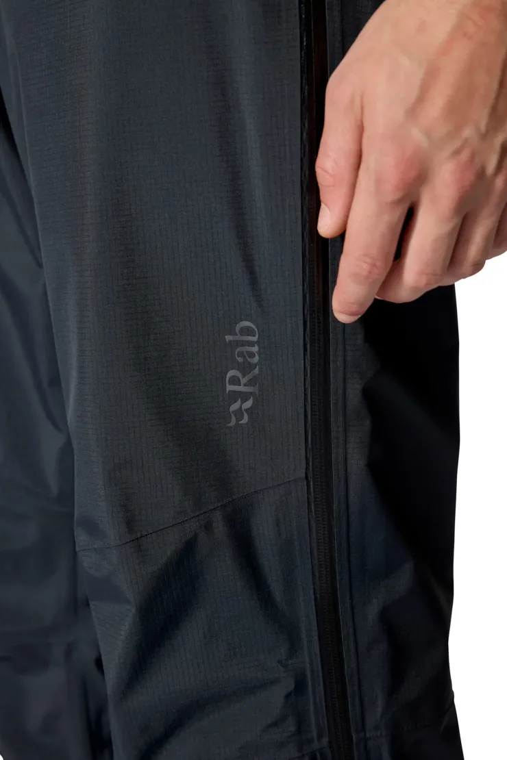 Waterproof Trousers-Rab Mens Firewall Mountain Pants - Black