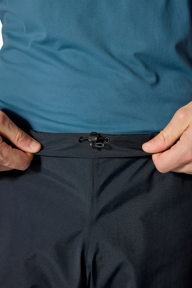 Waterproof Trousers-Rab Mens Firewall Mountain Pants - Black