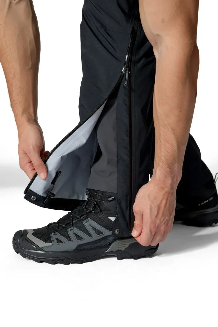 Waterproof Trousers-Rab Mens Firewall Mountain Pants - Black