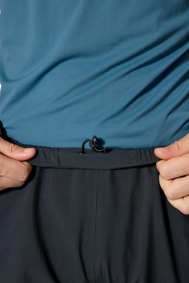 Waterproof Trousers-Rab Mens Firewall Pants - Black