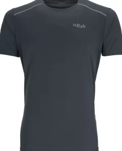 T-Shirts & Baselayers-Rab Mens Force Short Sleeved Tee - Beluga