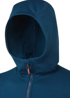 Fleece & Mid Layer-Rab Mens Geon Hoody - Deep Ink-Ink Marl