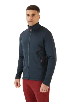 Fleece & Mid Layer-Rab Mens Geon Jacket - Beluga