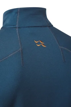 Fleece & Mid Layer-Rab Mens Geon Pull-On - Deep Ink-Ink Marl