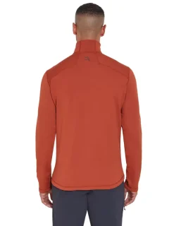 Fleece & Mid Layer-Rab Mens Geon Pull-On - Tuscan Red