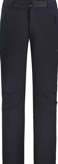 Trousers & Leg Wear-Rab Mens Incline AS Softshell Pants - Ebony