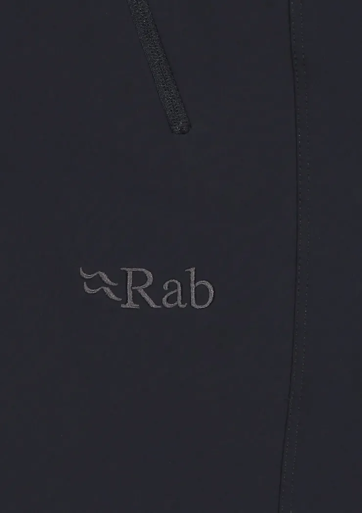 Trousers & Leg Wear-Rab Mens Incline AS Softshell Pants - Ebony
