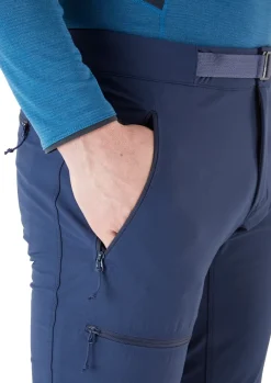 Trousers & Leg Wear-Rab Mens Incline AS Softshell Pants - Deep Ink