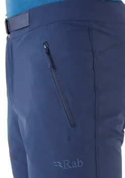 Trousers & Leg Wear-Rab Mens Incline AS Softshell Pants - Deep Ink