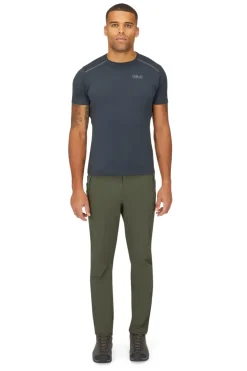 Trousers & Leg Wear-Rab Mens Incline Pants - Army-Light Khaki