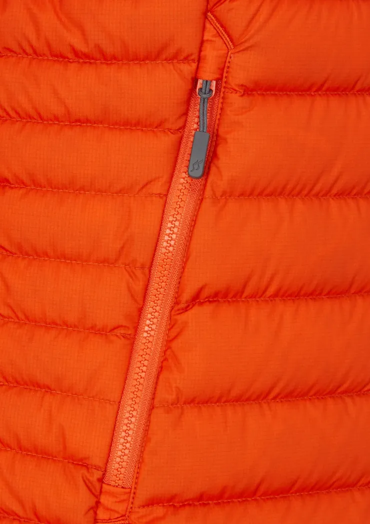 Insulated Jackets-Rab Mens Infinity Microlight Jacket - Firecracker