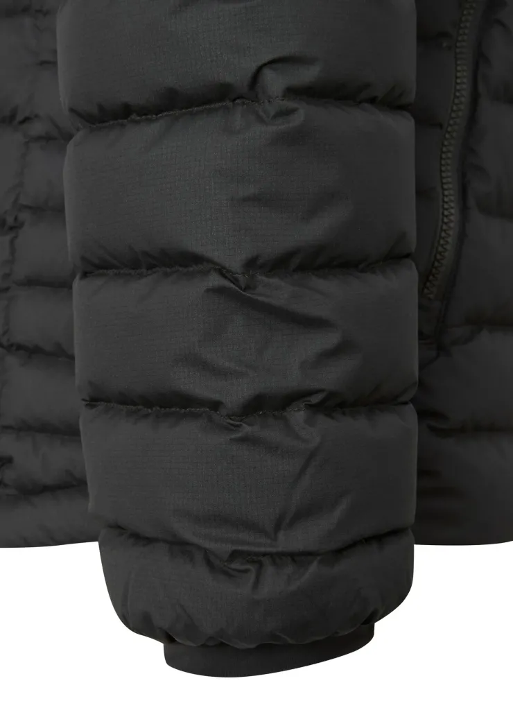 Insulated Jackets-Rab Mens Infinity Microlight Jacket - Black