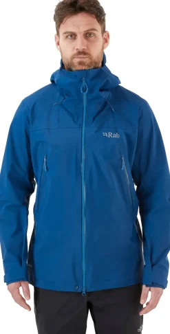 Waterproof Jackets-Rab Mens Kangri GTX Jacket - Ink
