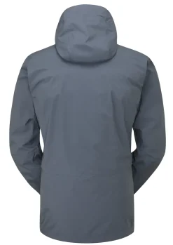 Waterproof Jackets-Rab Mens Kangri Paclite Plus Jacket - Orion Blue