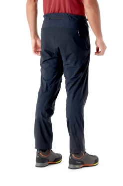Waterproof Trousers-Rab Mens Kinetic Alpine 2.0 Pants - Black