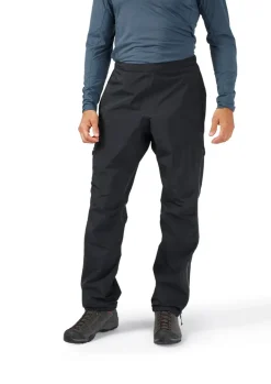 Waterproof Trousers-Rab Mens Ladakh Paclite Plus Pants - Beluga