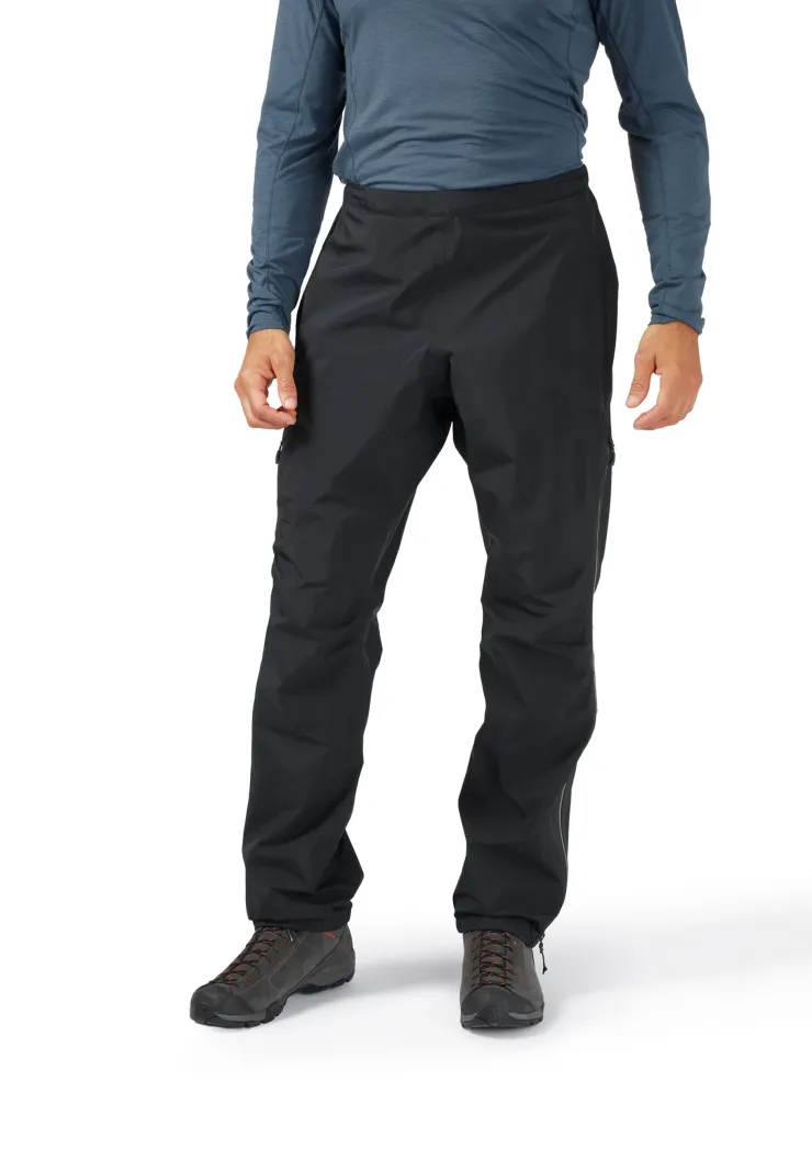 Waterproof Trousers-Rab Mens Ladakh Paclite Plus Pants - Beluga