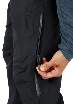 Waterproof Trousers-Rab Mens Ladakh Paclite Plus Pants - Beluga