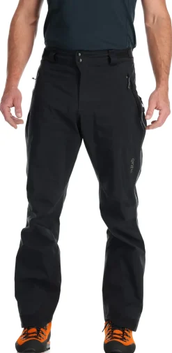 Waterproof Trousers-Rab Mens Latok GTX Pro Pants - Black