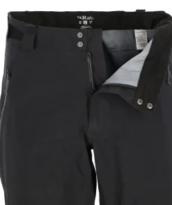 Waterproof Trousers-Rab Mens Latok GTX Pro Pants - Black