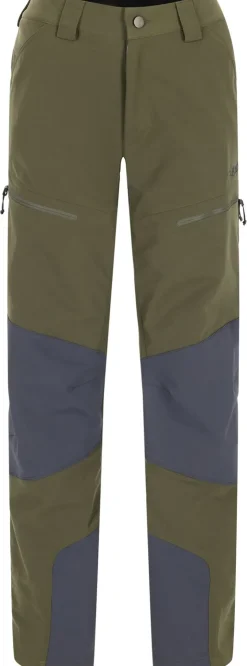 Trousers & Leg Wear-Rab Mens Lochan Pants - Army