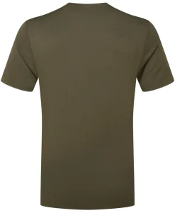 T-Shirts & Baselayers-Rab Mens Mantle Outline Tee - Army