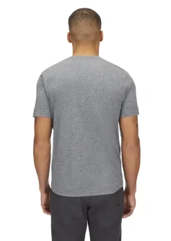 T-Shirts & Baselayers-Rab Mens Mantle Outline Tee - Beluga