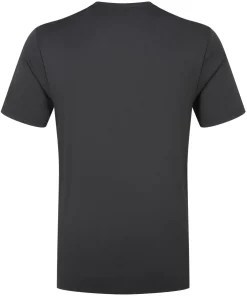 T-Shirts & Baselayers-Rab Mens Mantle Outline Tee - Ebony