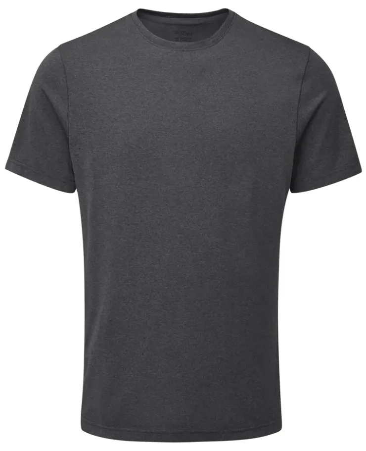 T-Shirts & Baselayers-Rab Mens Mantle Tee - Ebony